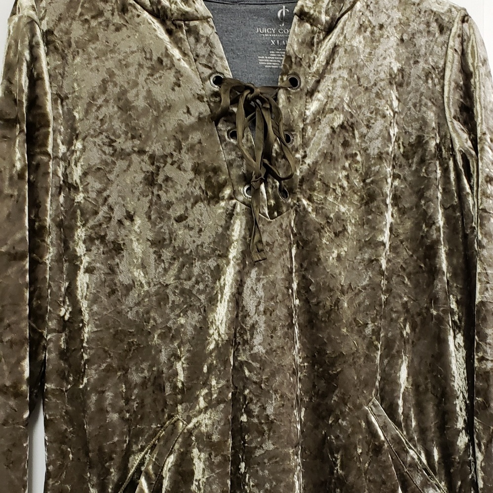 Juicy Couture Women's Velour Hoodie Jacket